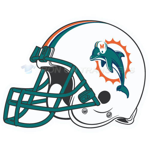 Miami Dolphins Iron-on Stickers (Heat Transfers)NO.585